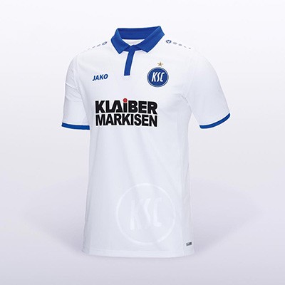 Форма футбольного клуба Карлсруэ 2017/2018 (комплект: футболка + шорты + гетры)