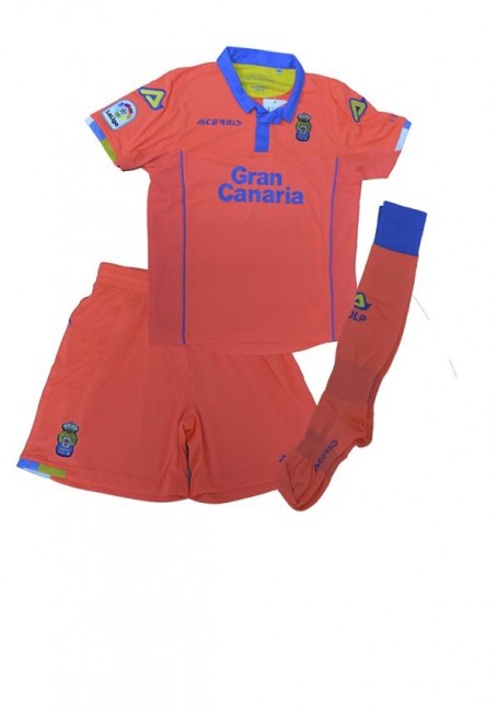 Детская форма футбольного клуба Лас-Пальмас 2016/2017 (комплект: футболка + шорты + гетры)
