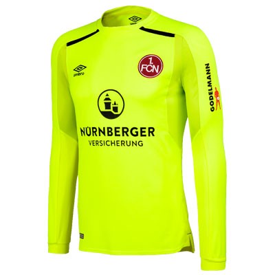Мужская форма голкипера футбольного клуба Нюрнберг 2017/2018 (комплект: футболка + шорты + гетры)