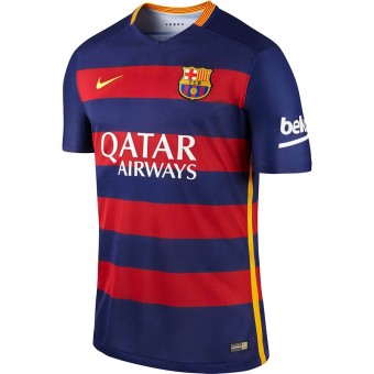 Форма игрока футбольного клуба Барселона Адриано (Adriano Correia Claro) 2015/2016 (комплект: футболка + шорты + гетры)