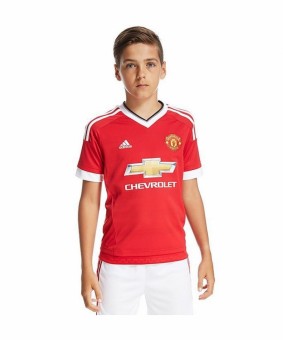 Детская форма футбольного клуба Манчестер Юнайтед 2015/2016 (комплект: футболка + шорты + гетры)