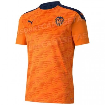 Детская футболка футбольного клуба Валенсия 2020/2021 Гостевая 