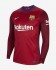 Детская футболка вратаря футбольного клуба Барселона 2020/2021 короткий рукав 