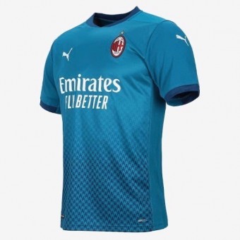 Детская футболка футбольного клуба Милан 2020/2021 Резервная 
