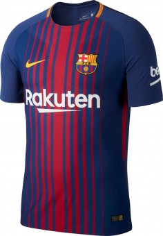 Форма игрока футбольного клуба Барселона Хавьер Маскерано (Javier Mascherano) 2017/2018 (комплект: футболка + шорты + гетры)