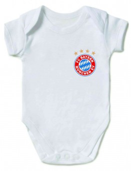 Детское боди футбольного клуба Бавария Мюнхен (малый логотип)