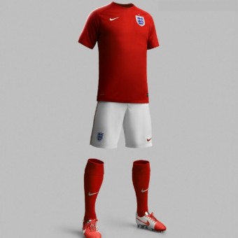 Форма игрока Сборной Англии Гари Кэхилл (Gary James Cahill) 2015/2016 (комплект: футболка + шорты + гетры)