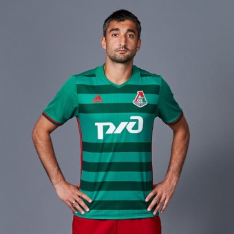 Футболка игрока футбольного клуба Локомотив Мануэл Фернандеш 2016/2017